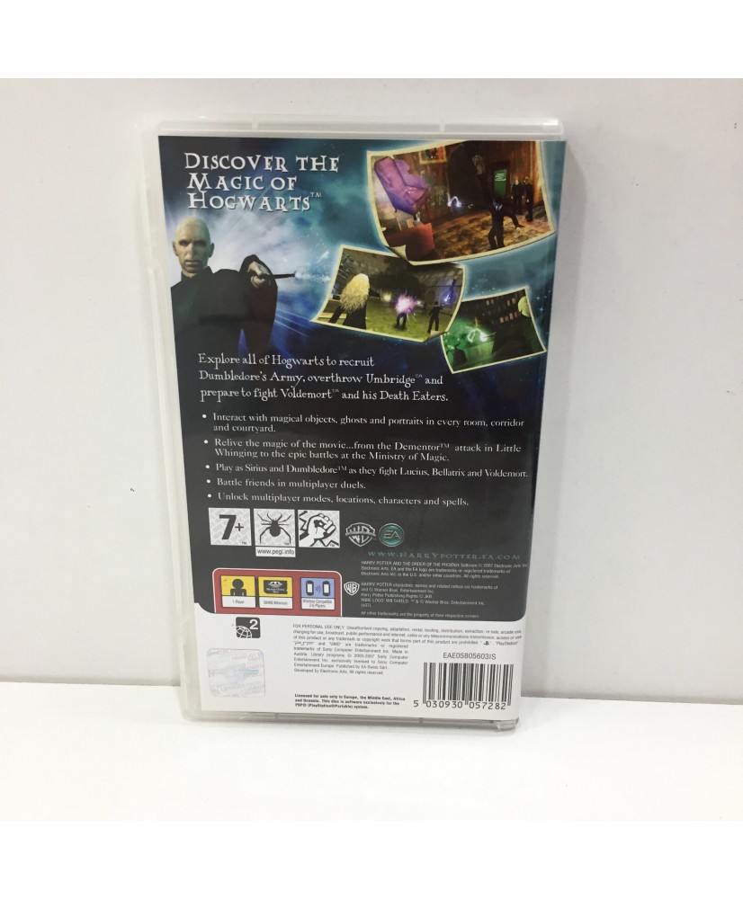 Jeu Harry Potter Et L'Ordre Du Phénix PSP - Neuf Sous Blister - Sony PlayStation Portable