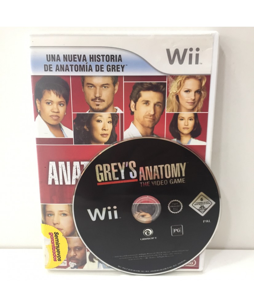 JUEGO NINTENDO WII ANATOMIA DE GREY
