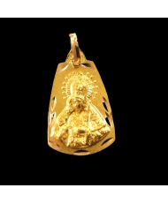 Colgante Virgen Oro 18Kts