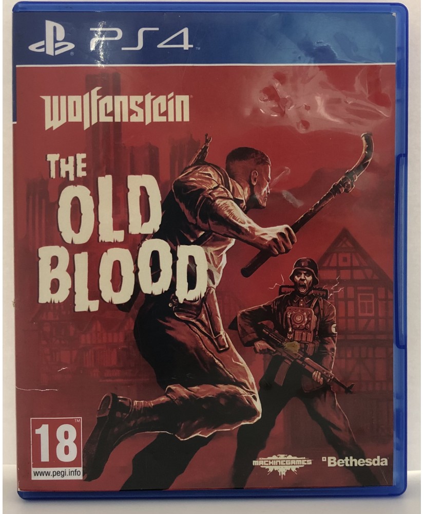 Letrista Delgado error Wolfenstein The Old blood Juego PS4