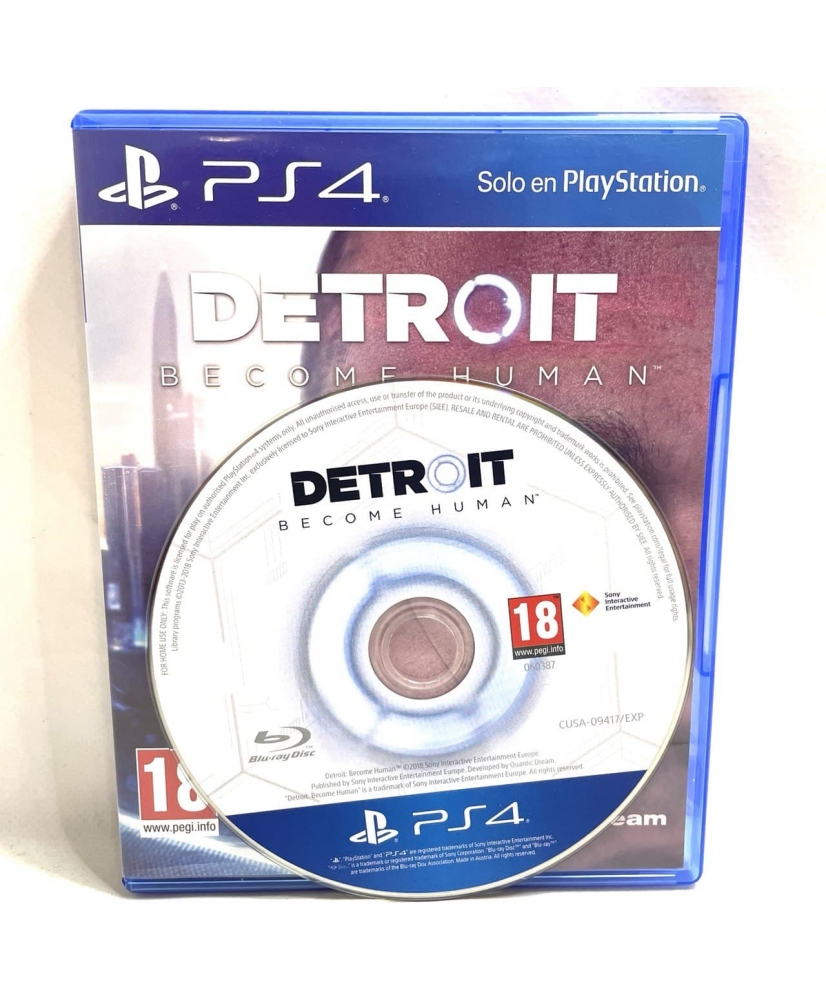 人気ブランドの新作 PS4 B DETROIT:BECOME HUMAN