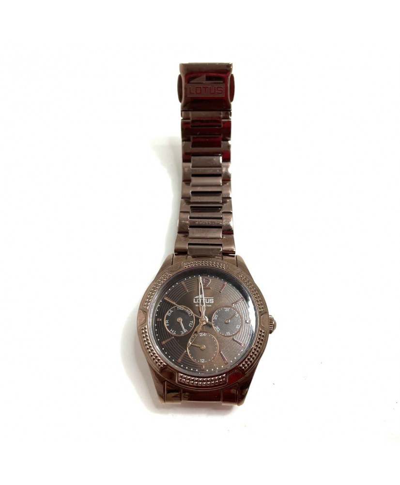 Lotus Orologio Da Polso Uomo 15954/3 - Cassa Acciaio 42mm - Quadrante Nero - Quarzo