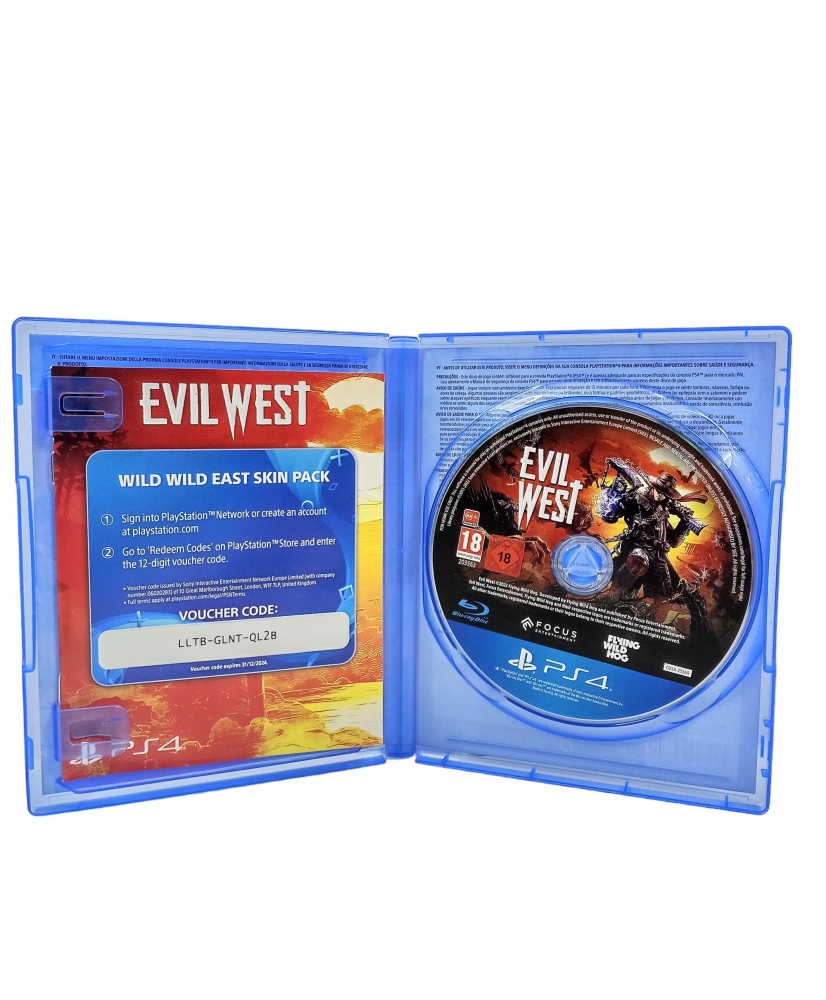 Evil West Sur PS4 – Neuf Sous Blister – Jeu D'action Vampires Et Western